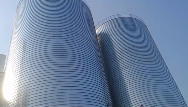 兴山2座混凝土高架卷板仓